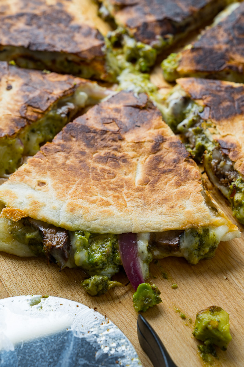 Chimichurri Steak Quesadillas with Avocado Chimichurri Chimichurri Steak Quesadillas with Avocado Chimichurri