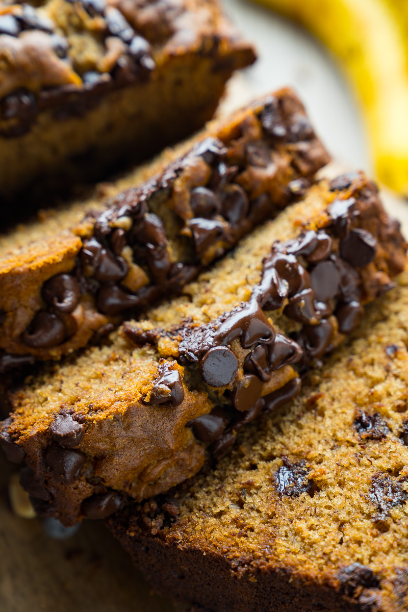 Chocolate Chip Peanut Butter Banana Bread