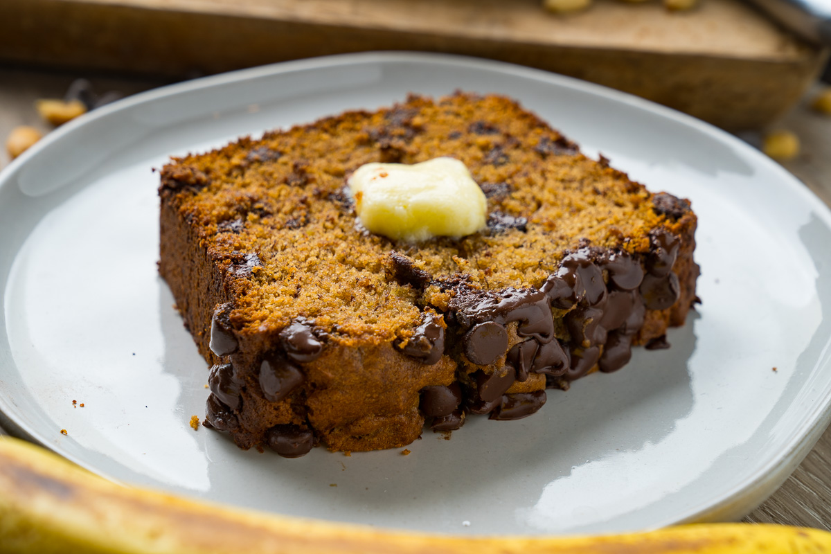 Chocolate Chip Peanut Butter Banana Bread Chocolate Chip Peanut Butter Banana Bread