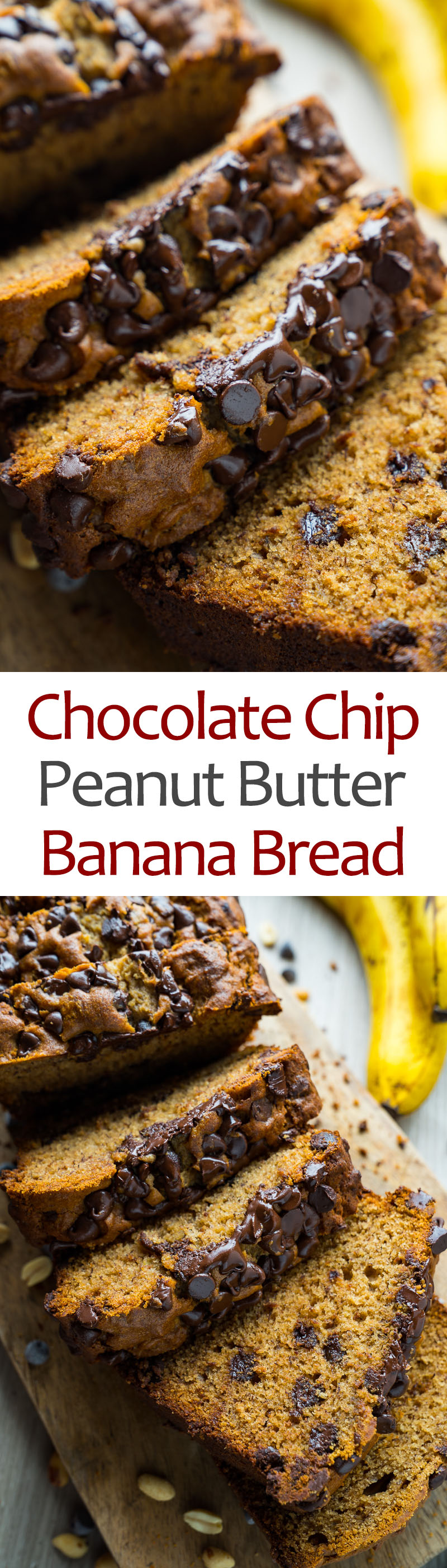 Chocolate Chip Peanut Butter Banana Bread Chocolate Chip Peanut Butter Banana Bread