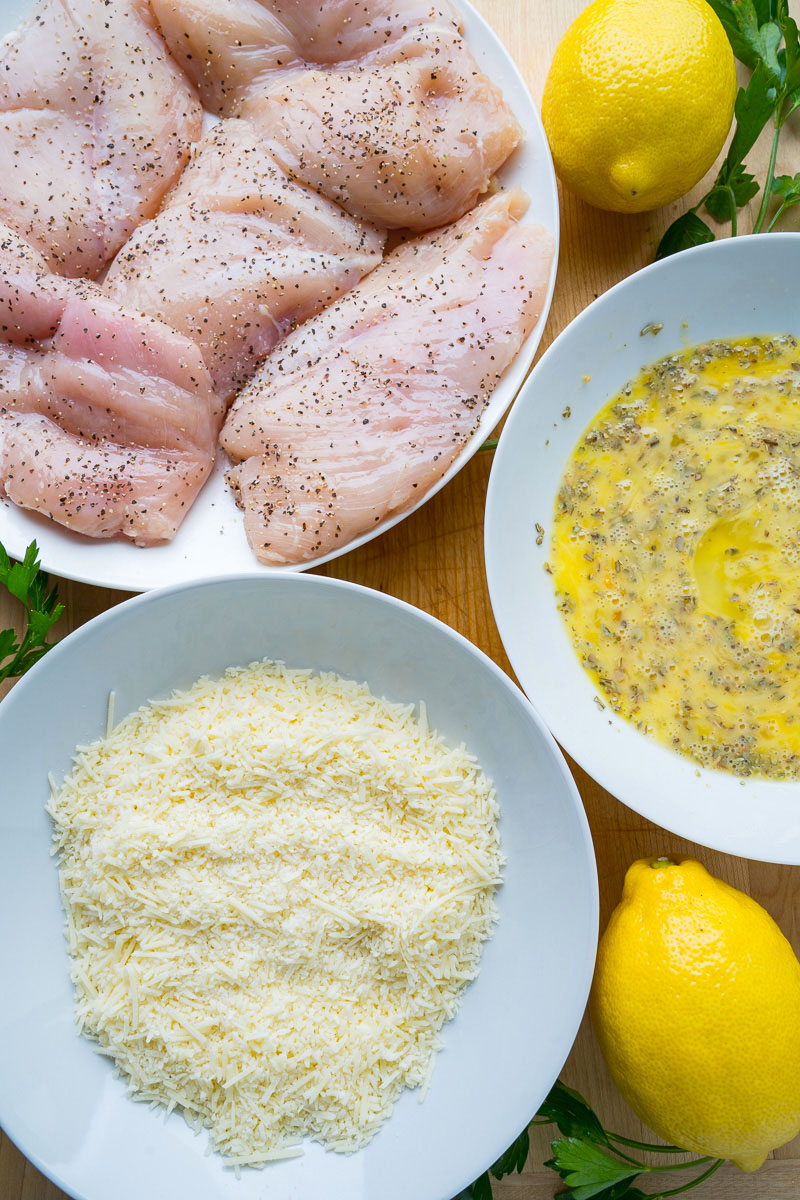 Crispy Parmesan Crusted Chicken Crispy Parmesan Crusted Chicken