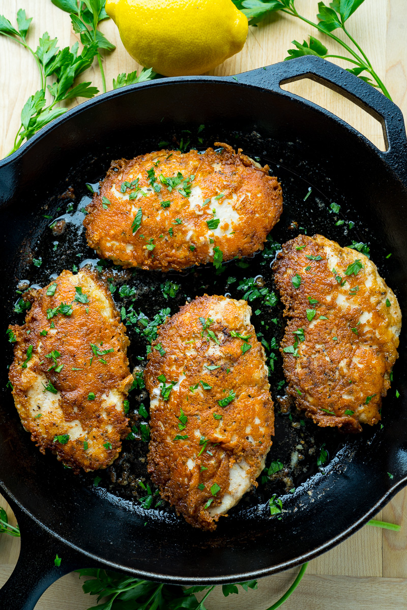 Crispy Parmesan Crusted Chicken Crispy Parmesan Crusted Chicken