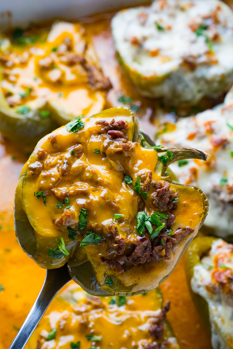 Philly Cheesesteak Stuffed Peppers Philly Cheesesteak Stuffed Peppers
