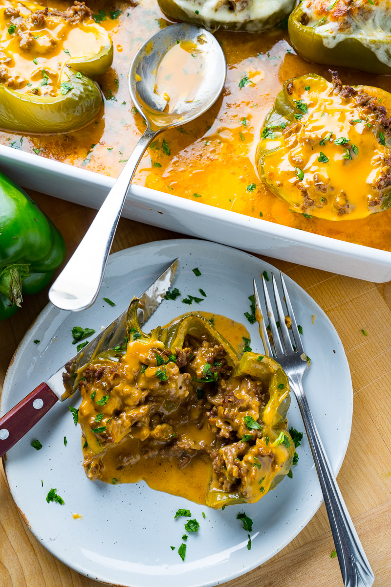 Philly Cheesesteak Stuffed Peppers Philly Cheesesteak Stuffed Peppers