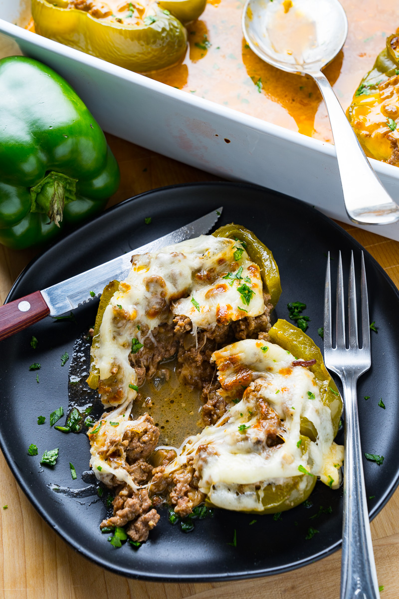 Philly Cheesesteak Stuffed Peppers Philly Cheesesteak Stuffed Peppers