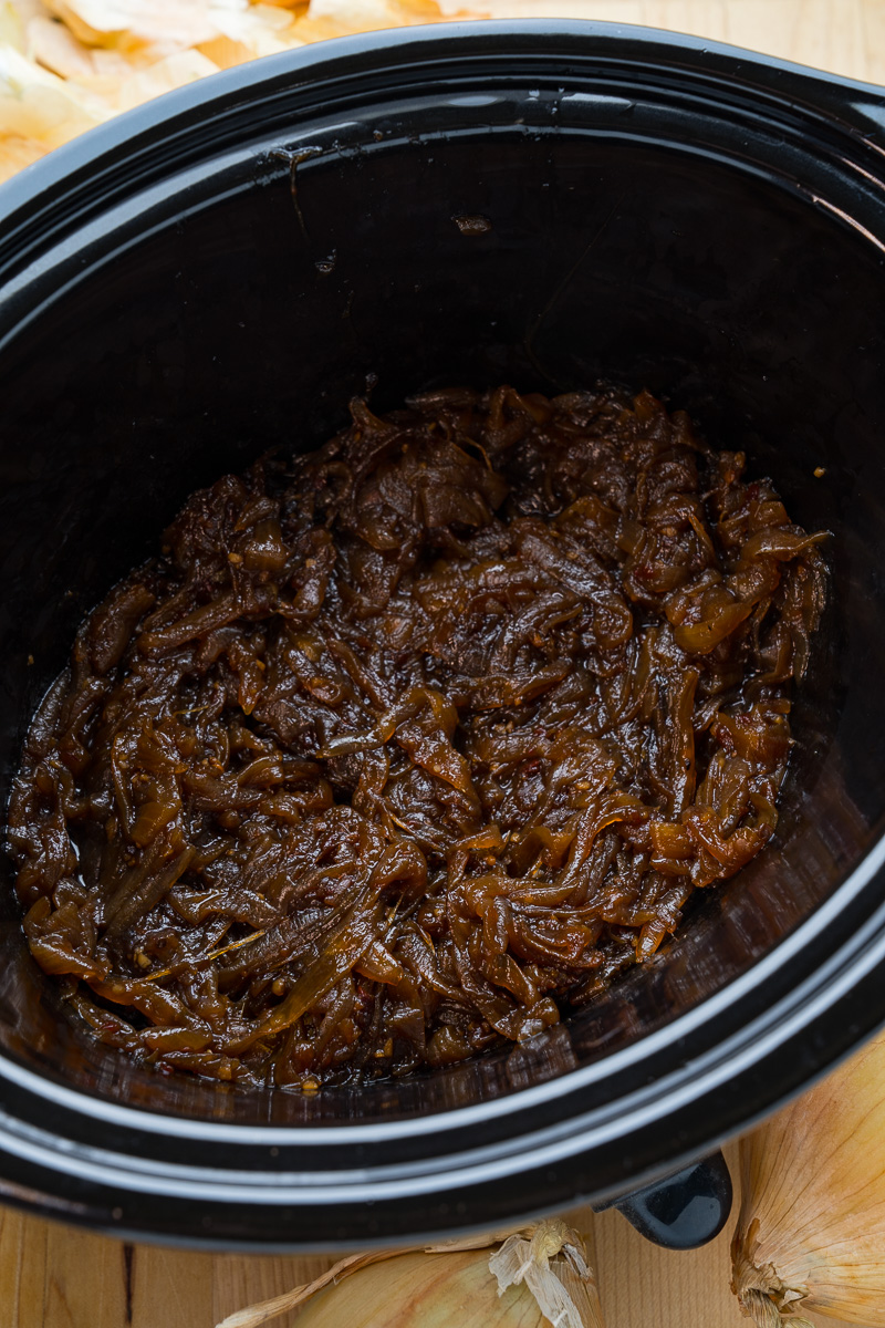 Slow Cooker Chipotle Maple Onion Jam Slow Cooker Chipotle Maple Onion Jam