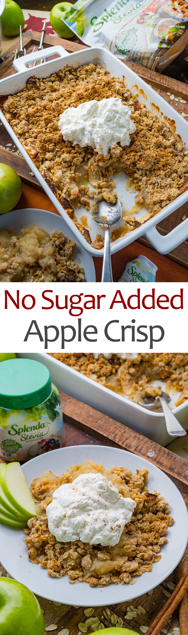 Easy No Sugar Added Apple Crumble Easy No Sugar Added Apple Crumble
