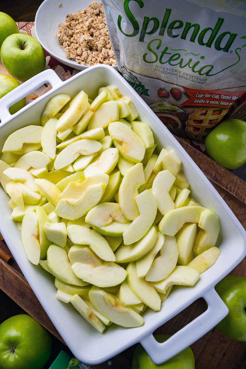 Easy No Sugar Added Apple Crumble Easy No Sugar Added Apple Crumble