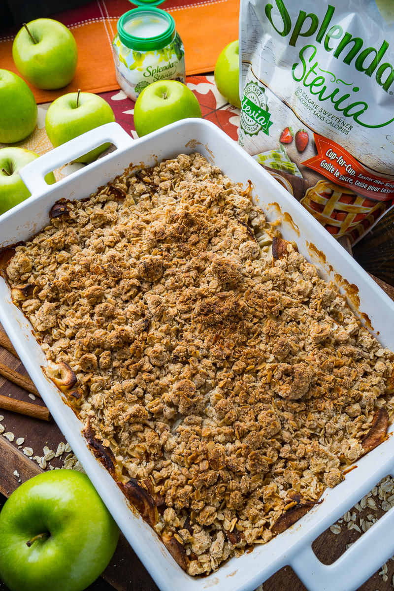 Easy No Sugar Added Apple Crumble Easy No Sugar Added Apple Crumble