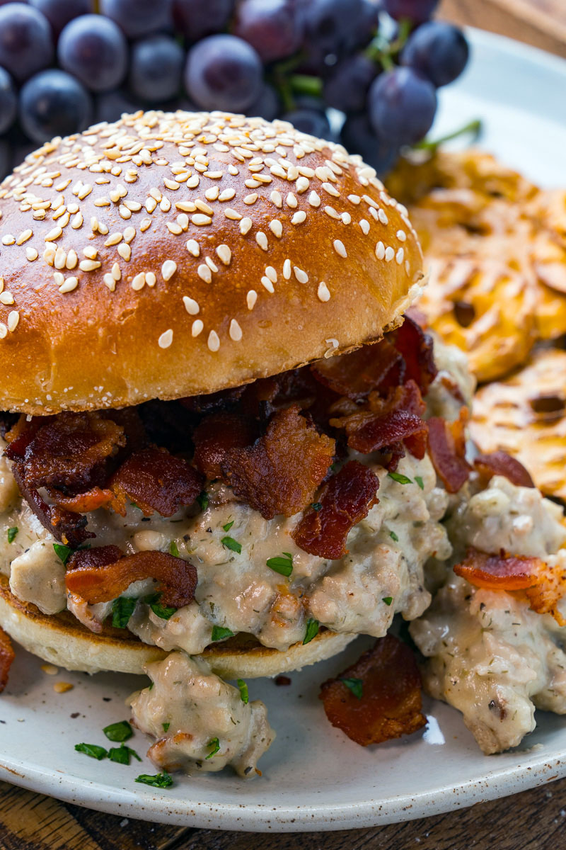 Chicken Bacon Ranch Sloppy Joes Chicken Bacon Ranch Sloppy Joes