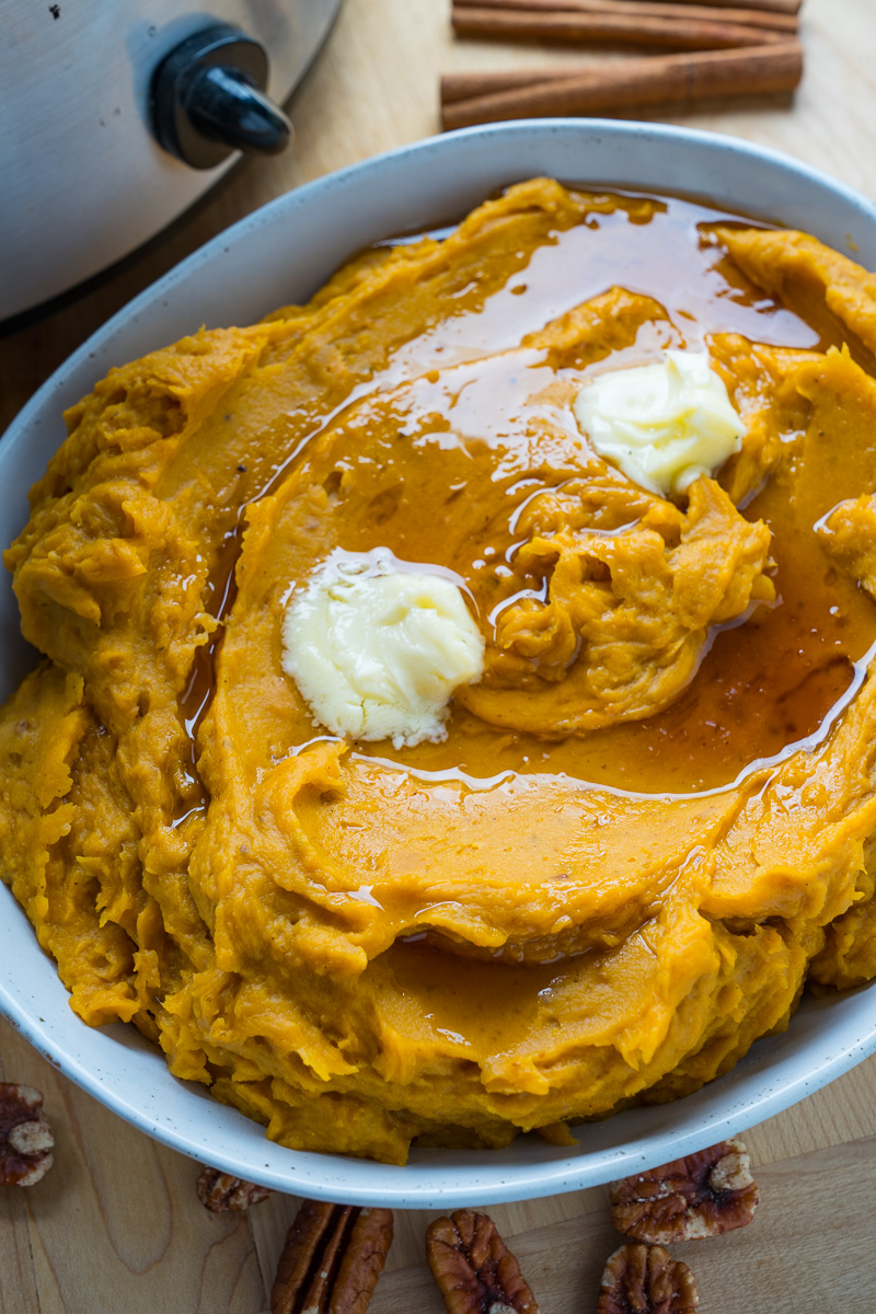 Slow Cooker Mashed Sweet Potatoes Slow Cooker Mashed Sweet Potatoes
