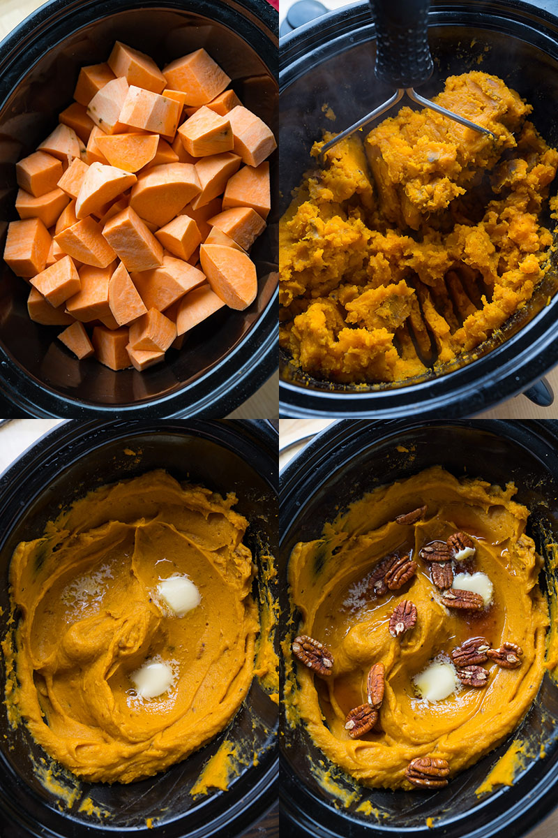 Slow Cooker Mashed Sweet Potatoes Slow Cooker Mashed Sweet Potatoes