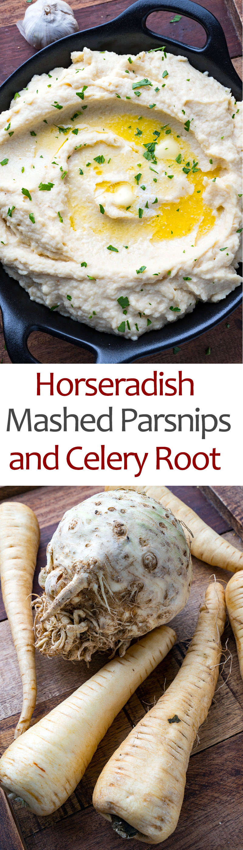 Horseradish Mashed Parsnips and Celery Root Horseradish Mashed Parsnips and Celery Root
