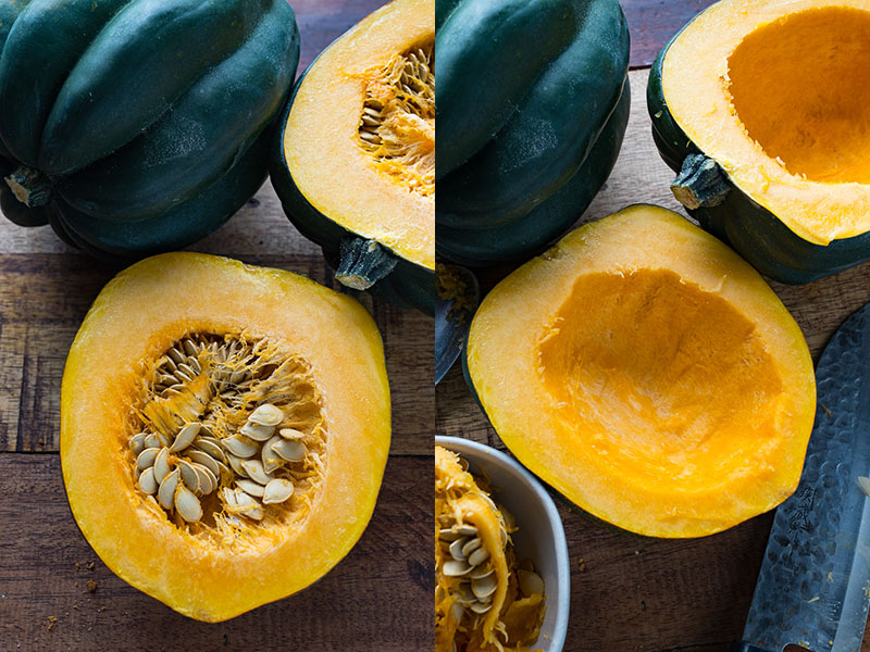 Maple Pecan Roasted Acorn Squash Maple Pecan Roasted Acorn Squash