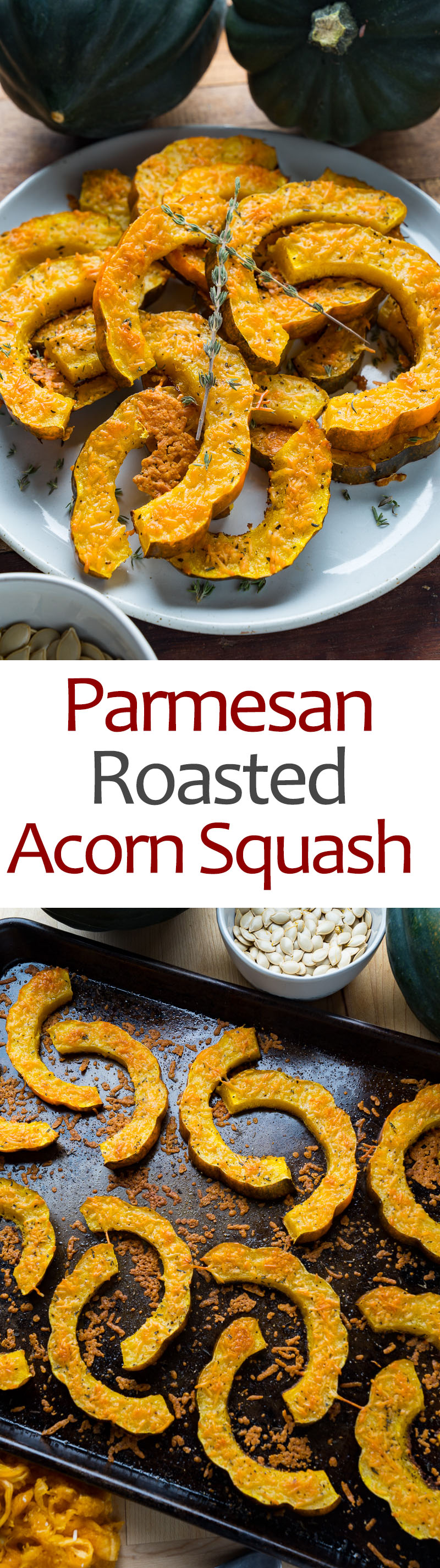 Parmesan Roasted Acorn Squash Parmesan Roasted Acorn Squash