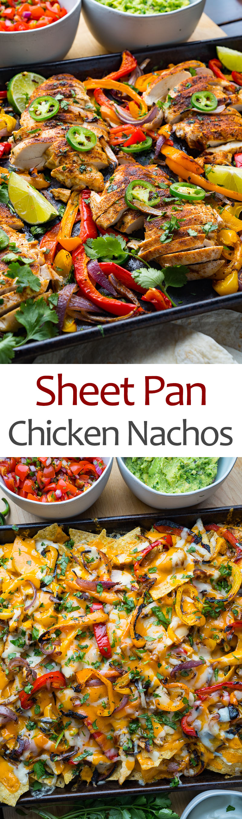 Sheet Pan Chicken Fajita Nachos Sheet Pan Chicken Fajita Nachos