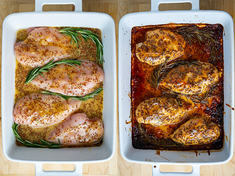 Easy Baked Honey Dijon Chicken Easy Baked Honey Dijon Chicken