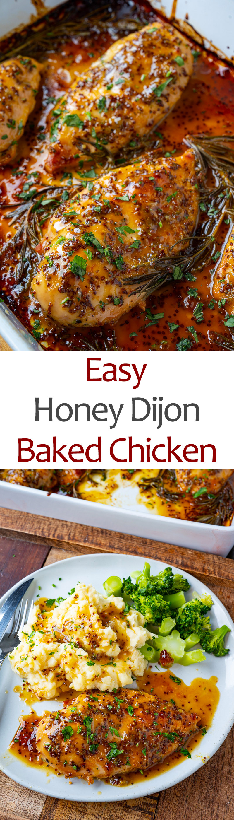 Easy Baked Honey Dijon Chicken Easy Baked Honey Dijon Chicken