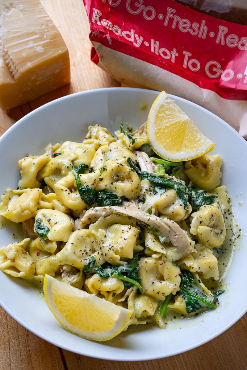 One Pan 20 Minute Chicken Alfredo Tortellini One Pan 20 Minute Chicken Alfredo Tortellini