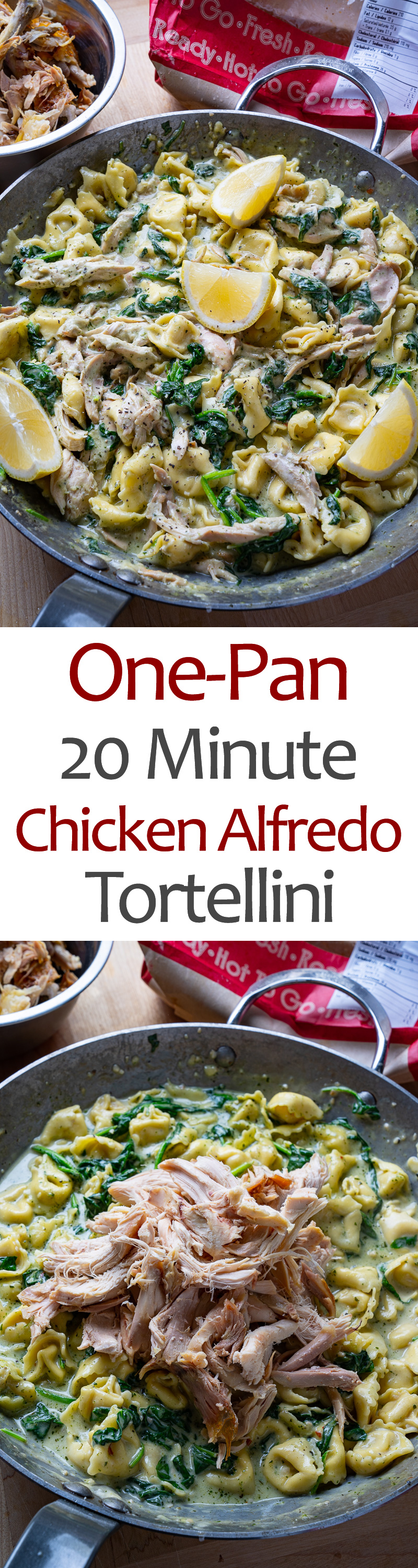 One Pan 20 Minute Chicken Alfredo Tortellini One Pan 20 Minute Chicken Alfredo Tortellini