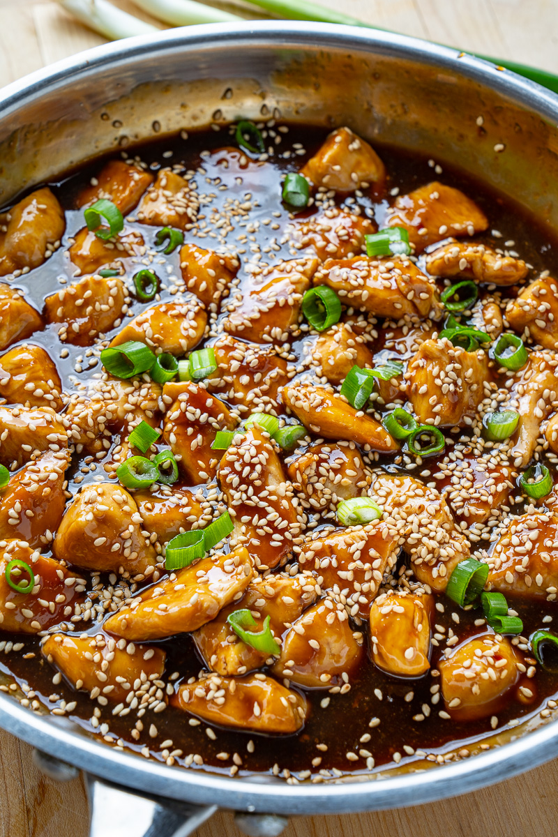 20 Minute Skinny Sesame Chicken 20 Minute Skinny Sesame Chicken