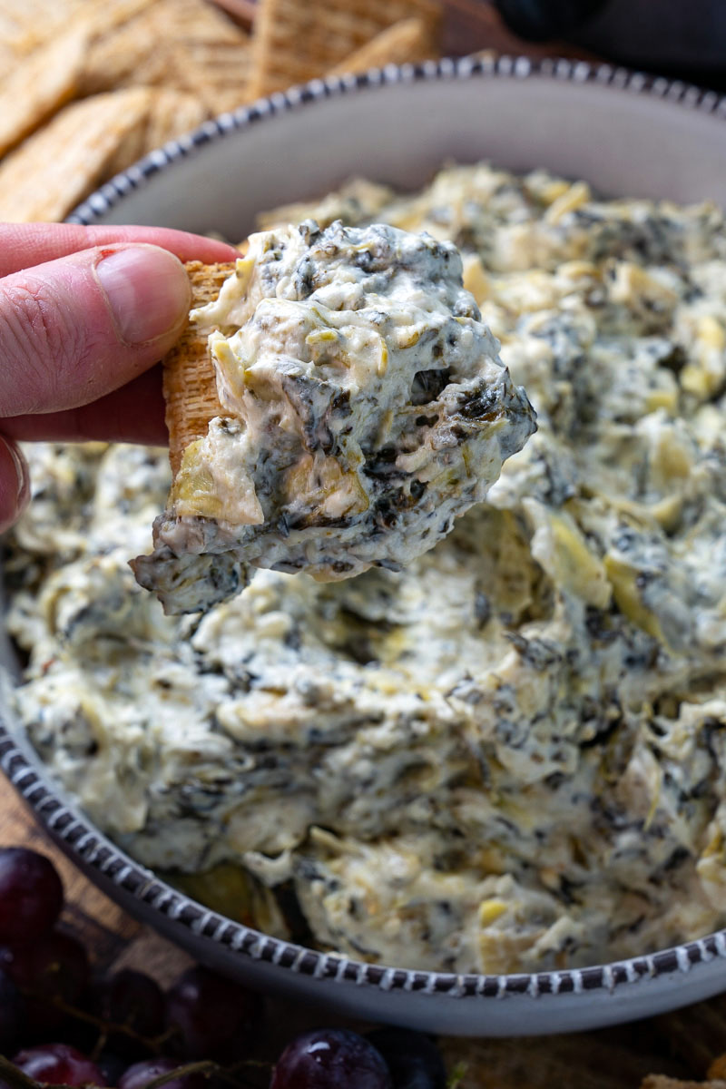 Slow Cooker Spinach and Artichoke Dip Slow Cooker Spinach and Artichoke Dip