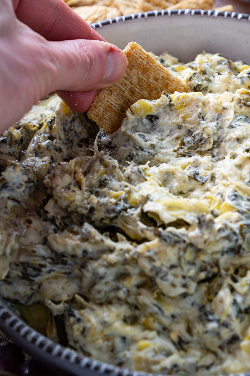 Slow Cooker Spinach and Artichoke Dip Slow Cooker Spinach and Artichoke Dip