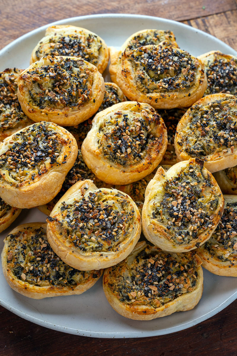 Spinach and Artichoke Dip Pinwheels Spinach and Artichoke Dip Pinwheels