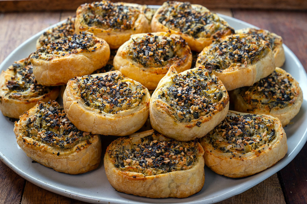 Spinach and Artichoke Dip Pinwheels Spinach and Artichoke Dip Pinwheels