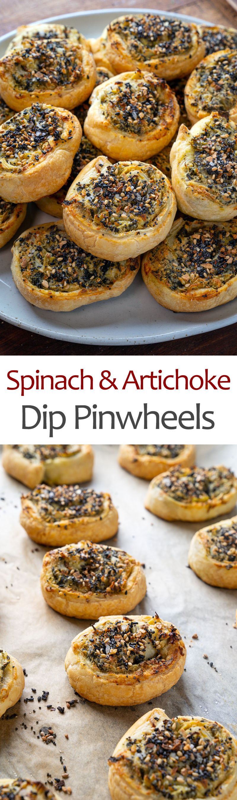 Spinach and Artichoke Dip Pinwheels Spinach and Artichoke Dip Pinwheels