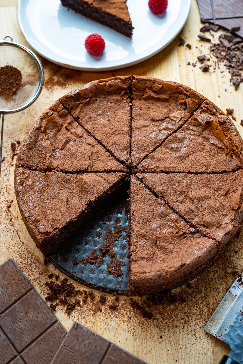 Flourless Chocolate Almond Cake Flourless Chocolate Almond Cake