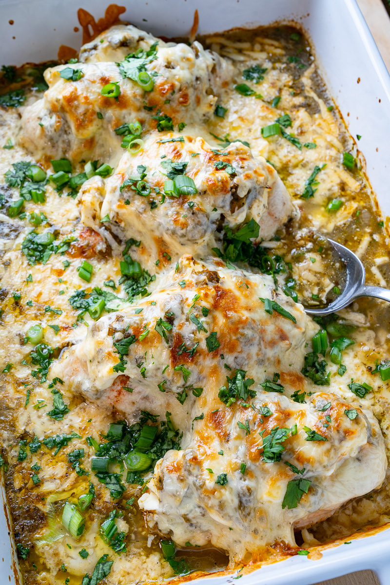 Salsa Verde Baked Chicken Salsa Verde Baked Chicken