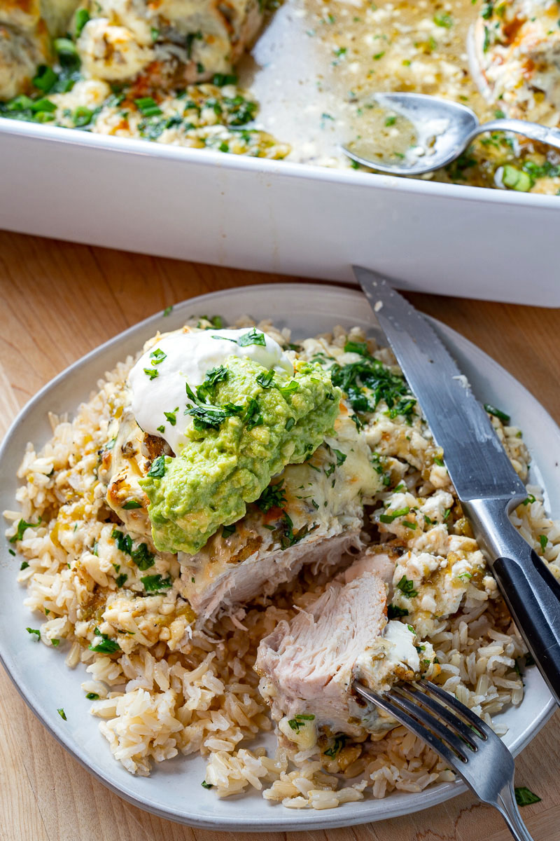 Salsa Verde Baked Chicken Salsa Verde Baked Chicken