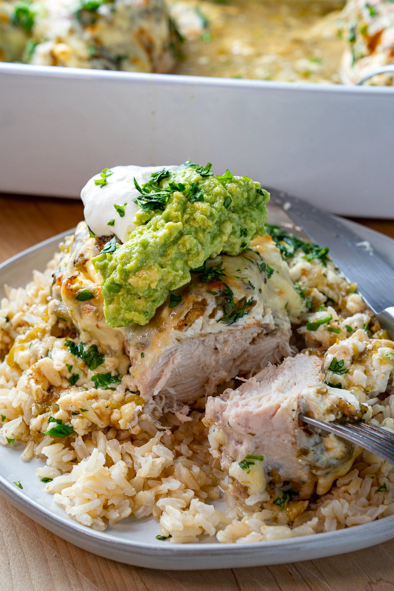 Salsa Verde Baked Chicken Salsa Verde Baked Chicken