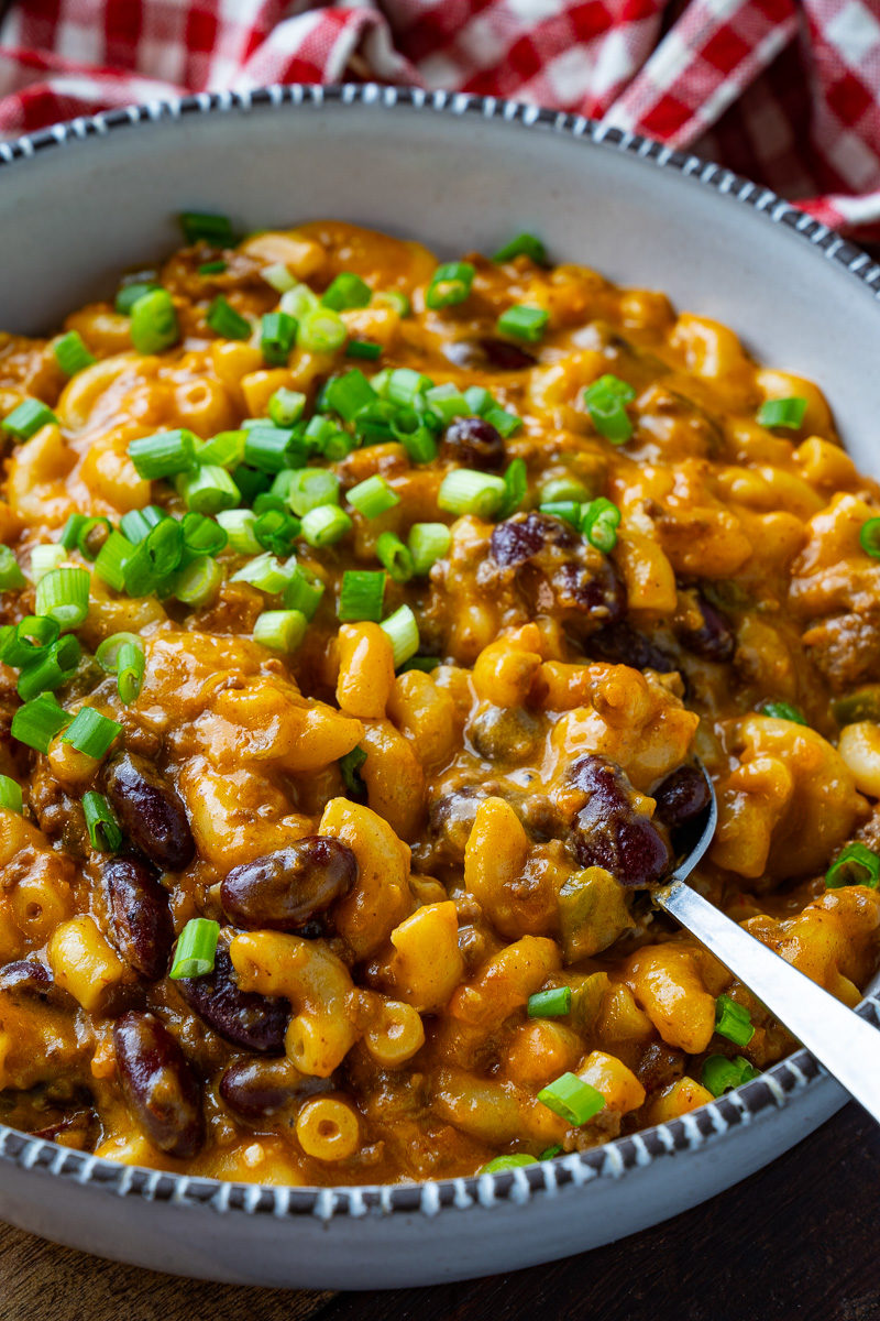 Sloppy Joe Mac and Cheese