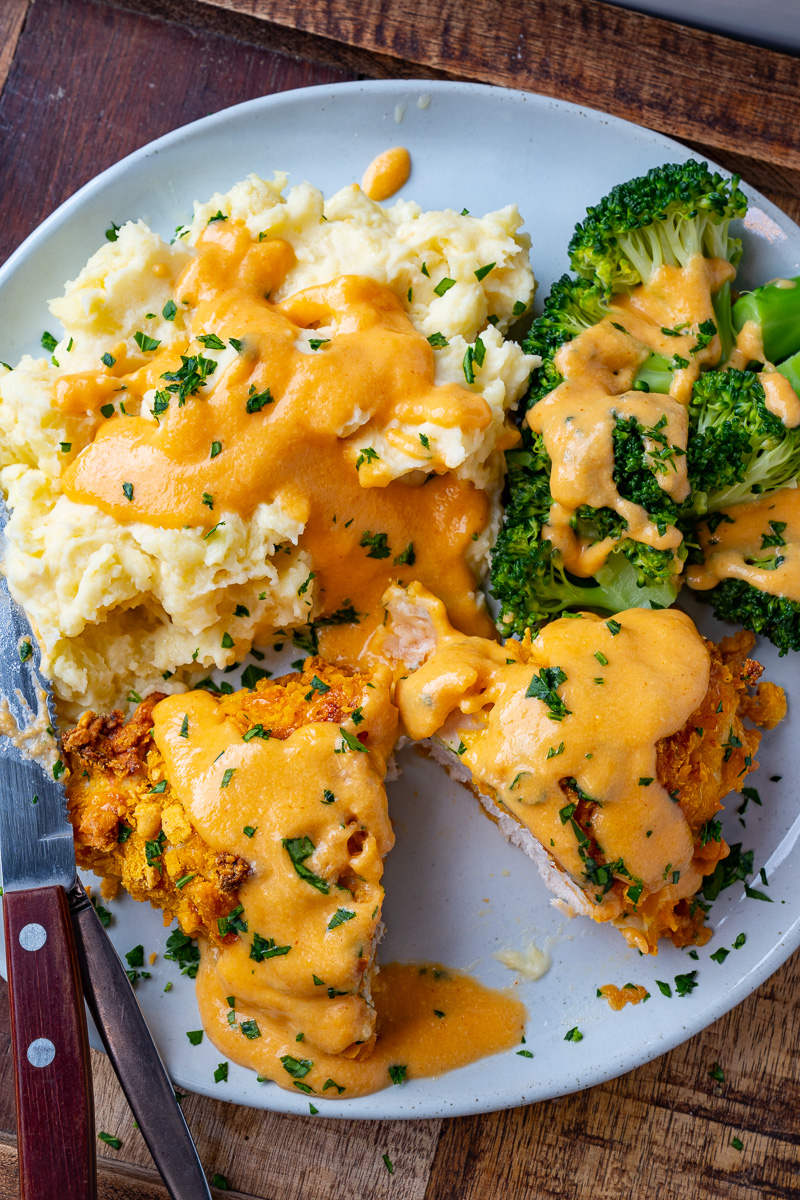 Crispy Cheddar Chicken Crispy Cheddar Chicken