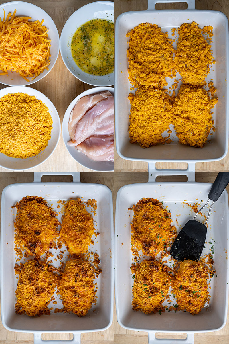 Crispy Cheddar Chicken Crispy Cheddar Chicken