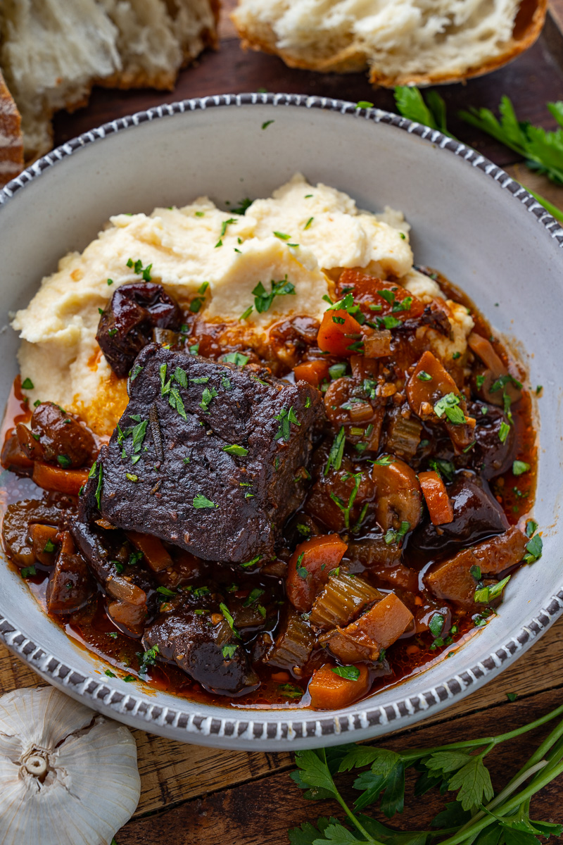 French Style Braised Short Ribs French Style Braised Short Ribs