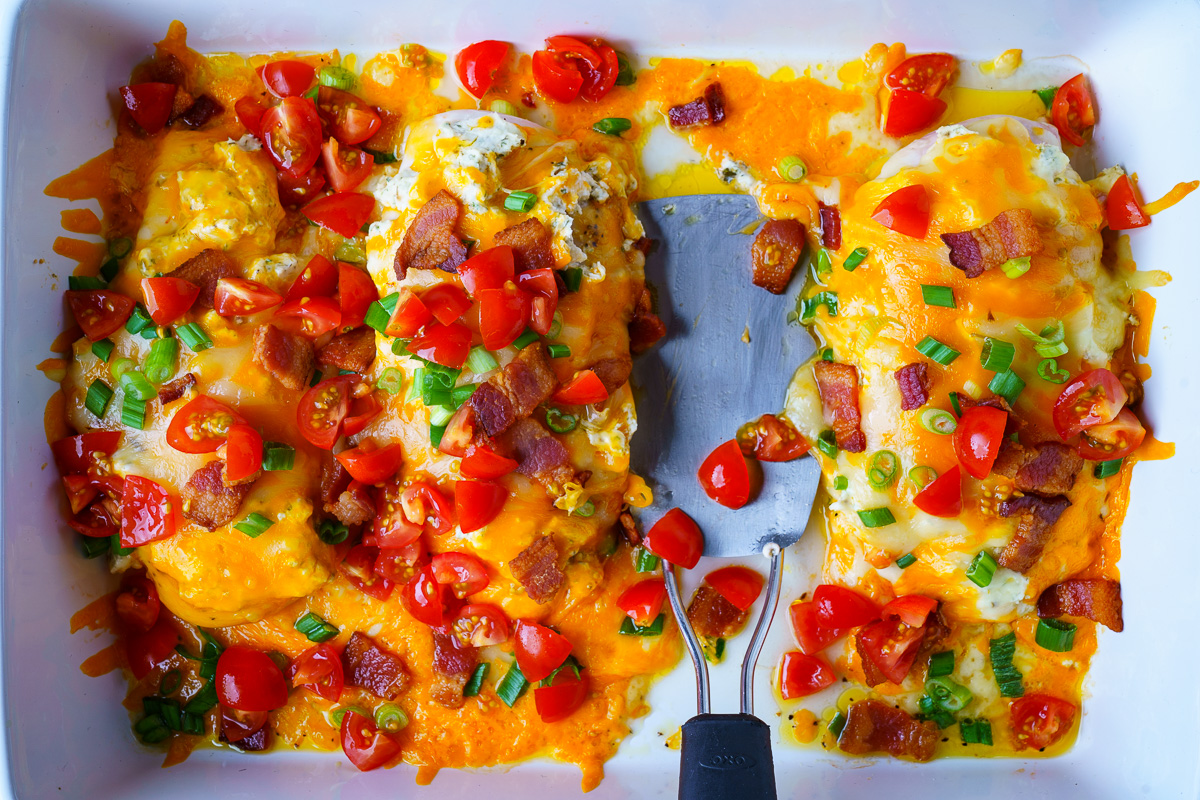 Bacon Ranch Baked Cheddar Chicken Bacon Ranch Baked Cheddar Chicken