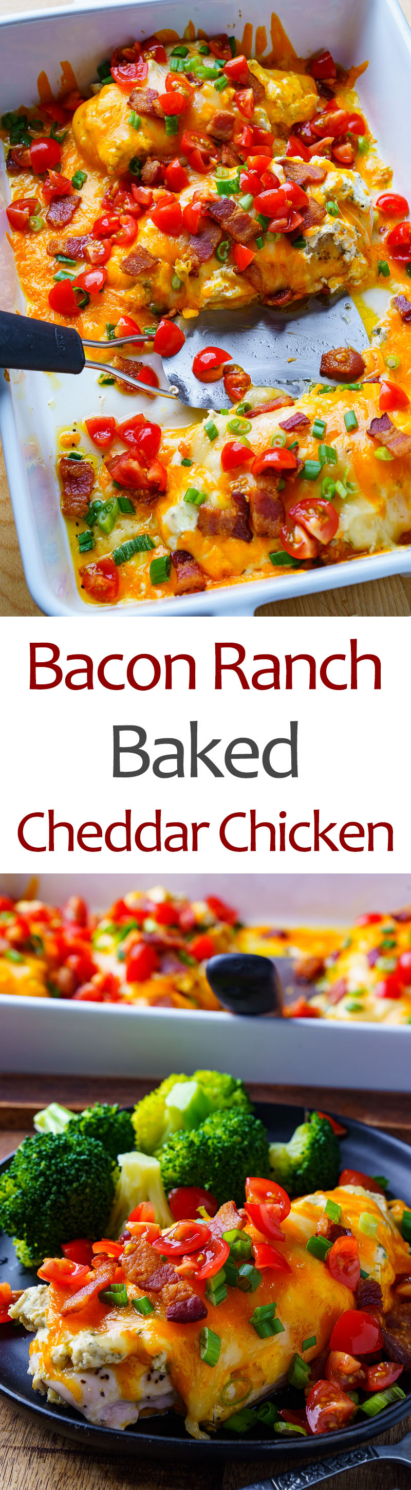 Bacon Ranch Baked Cheddar Chicken Bacon Ranch Baked Cheddar Chicken