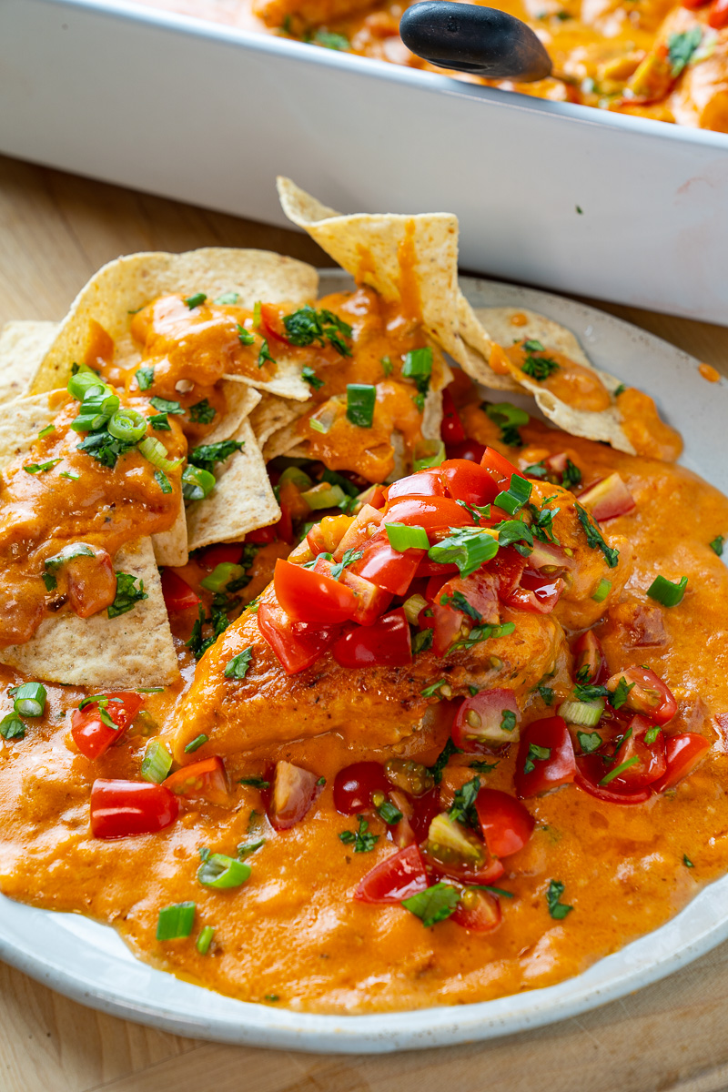 Chile Con Queso Baked Chicken Chile Con Queso Baked Chicken
