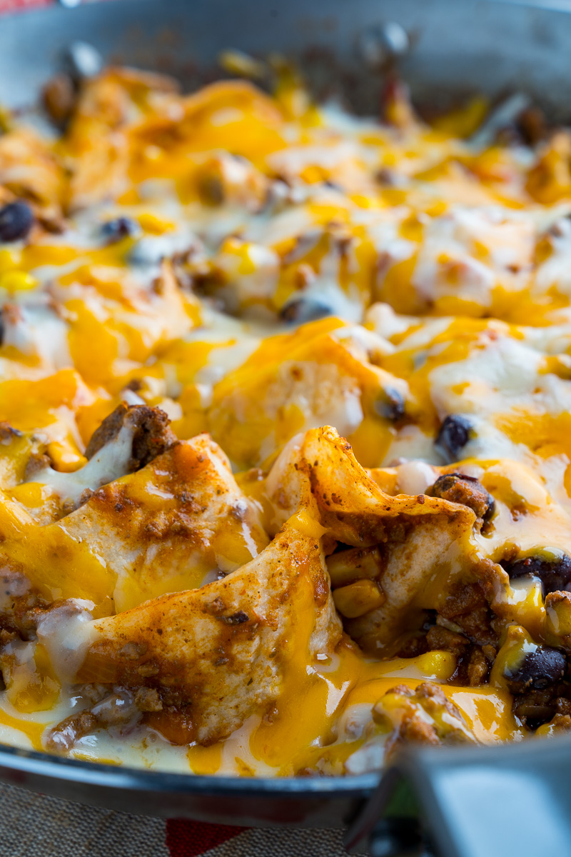 Cheesy Beef Burrito Skillet Cheesy Beef Burrito Skillet