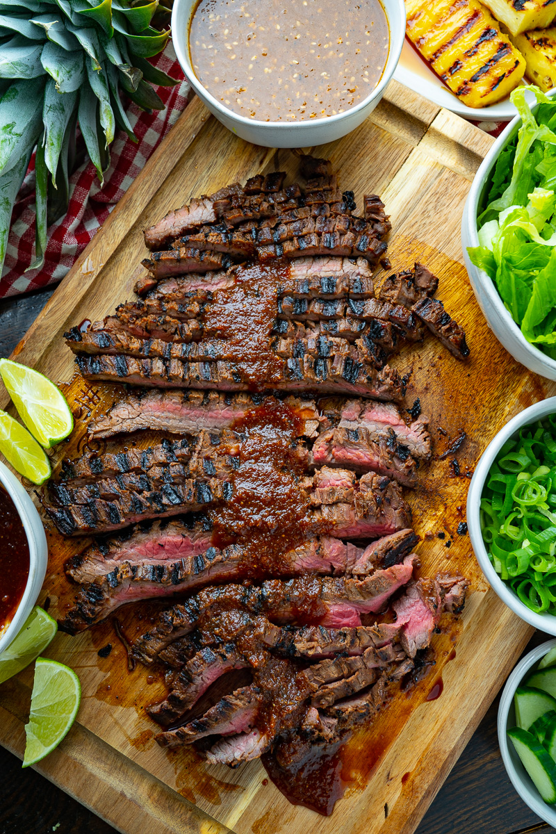 Korean Style Grilled Flank Steak Korean Style Grilled Flank Steak