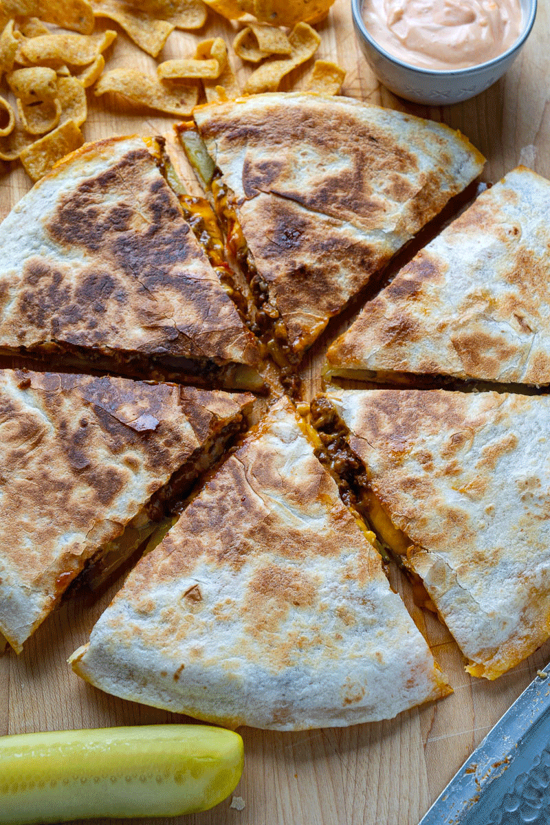 Sloppy Joe Quesadillas Sloppy Joe Quesadillas