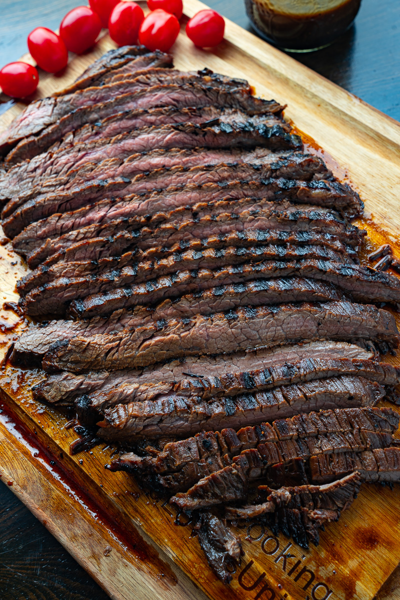 Balsamic Grilled Flank Steak Caprese Balsamic Grilled Flank Steak Caprese