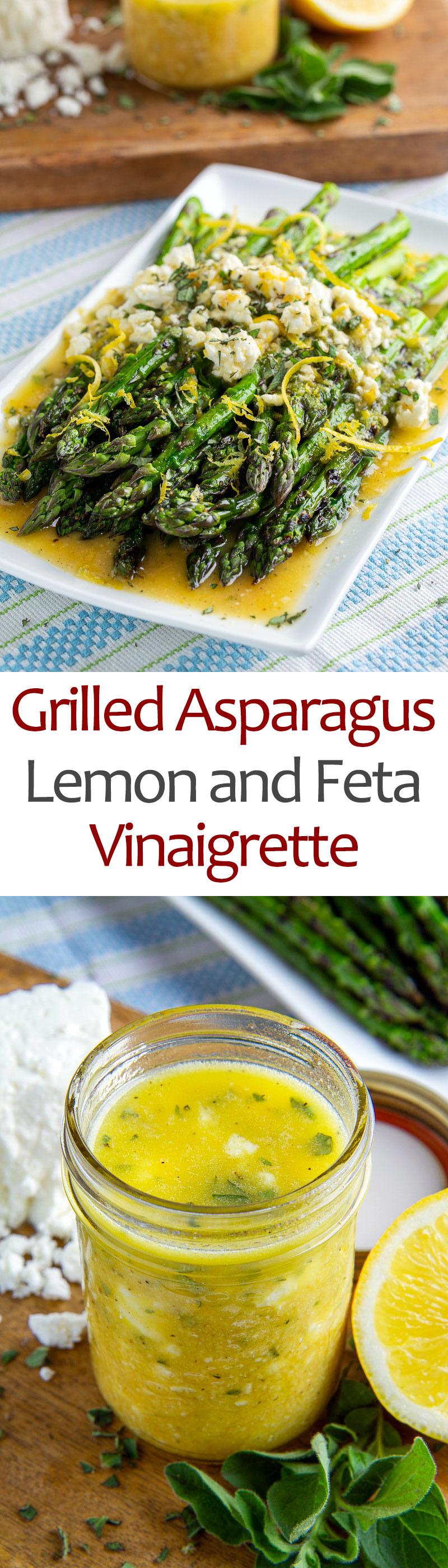 Lemon and Feta Grilled Asparagus Lemon and Feta Grilled Asparagus