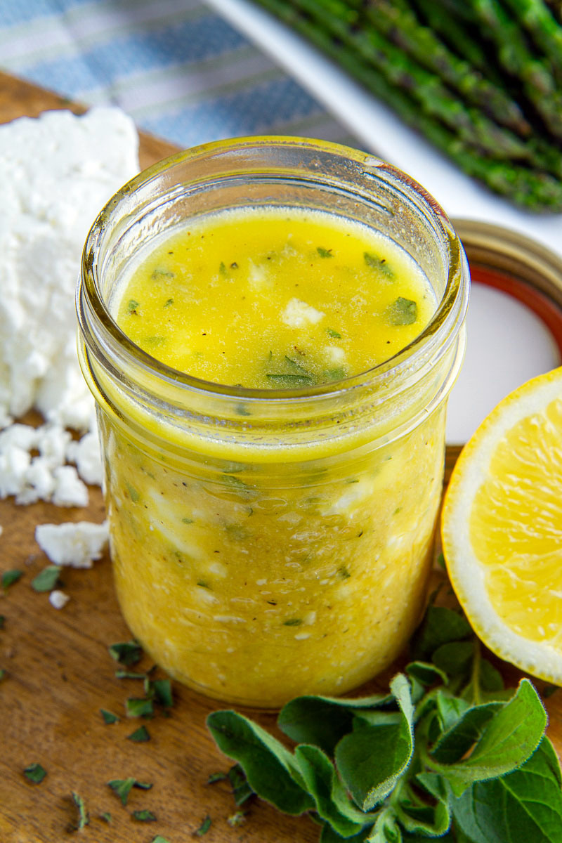 Lemon and Feta Vinaigrette Lemon and Feta Vinaigrette