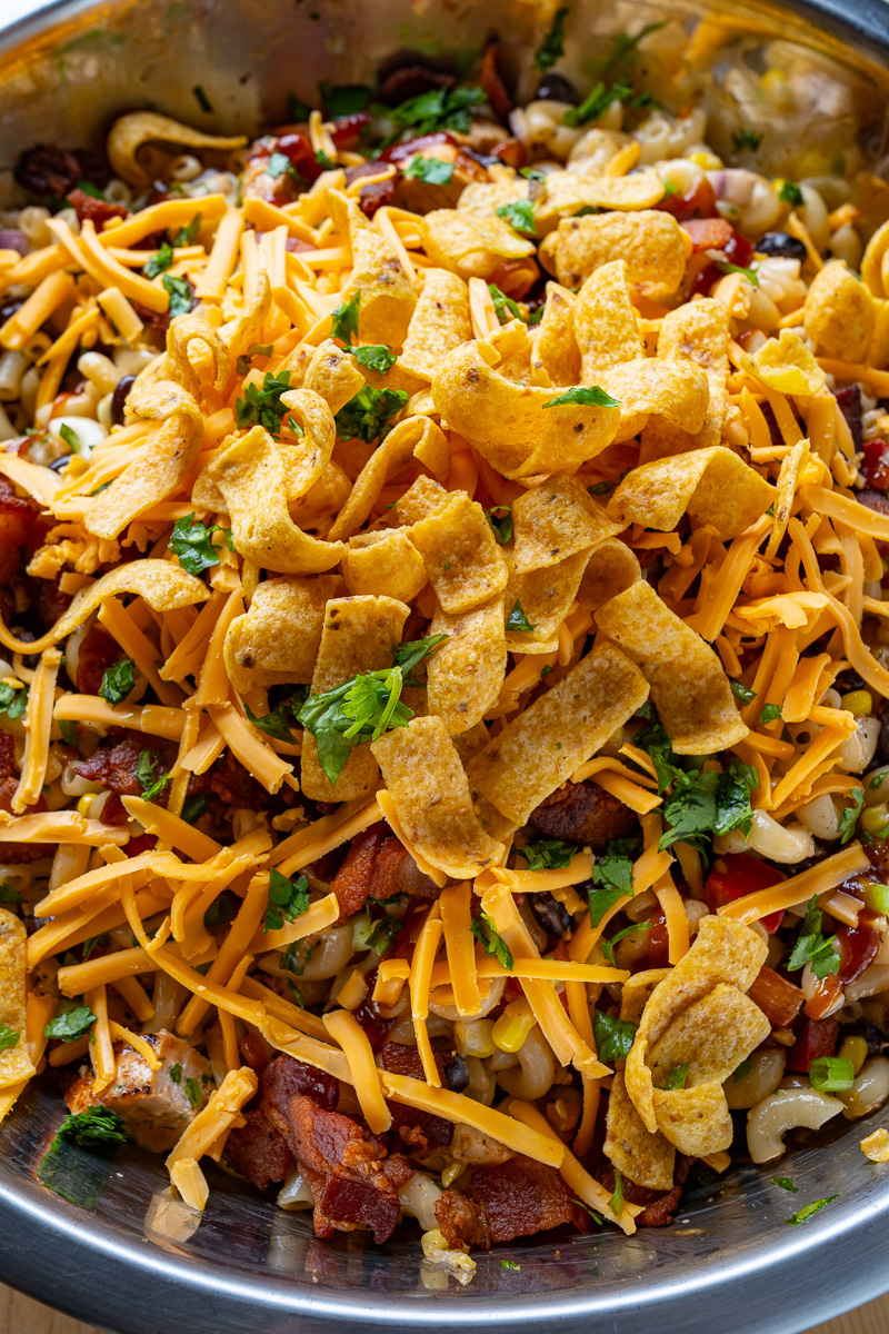 BBQ Chicken Pasta Salad BBQ Chicken Pasta Salad