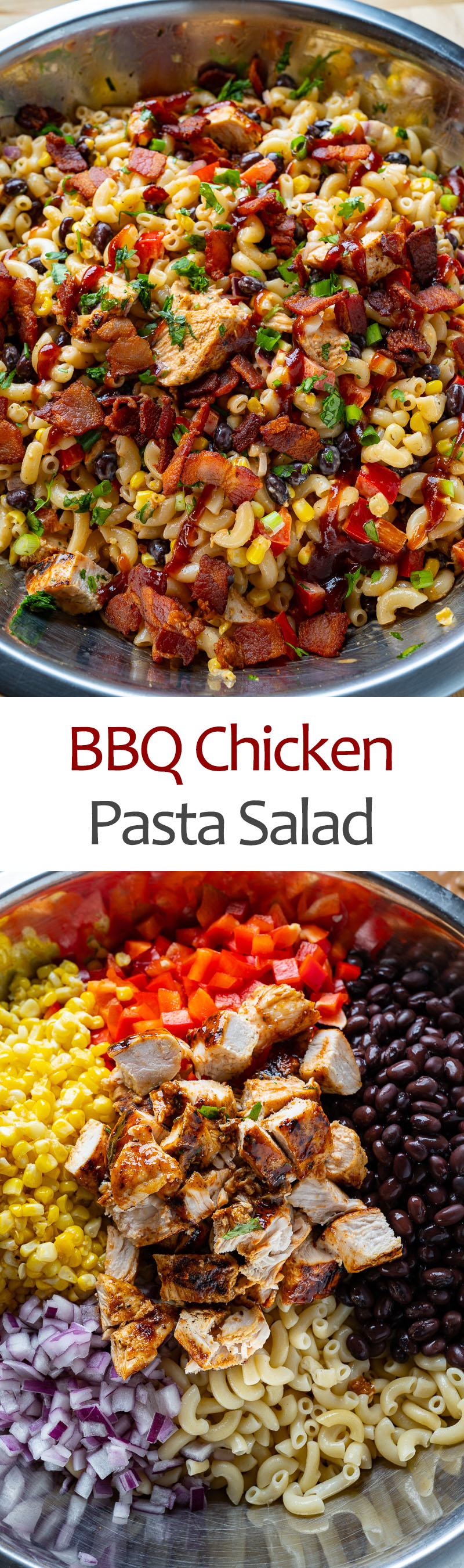 BBQ Chicken Pasta Salad BBQ Chicken Pasta Salad