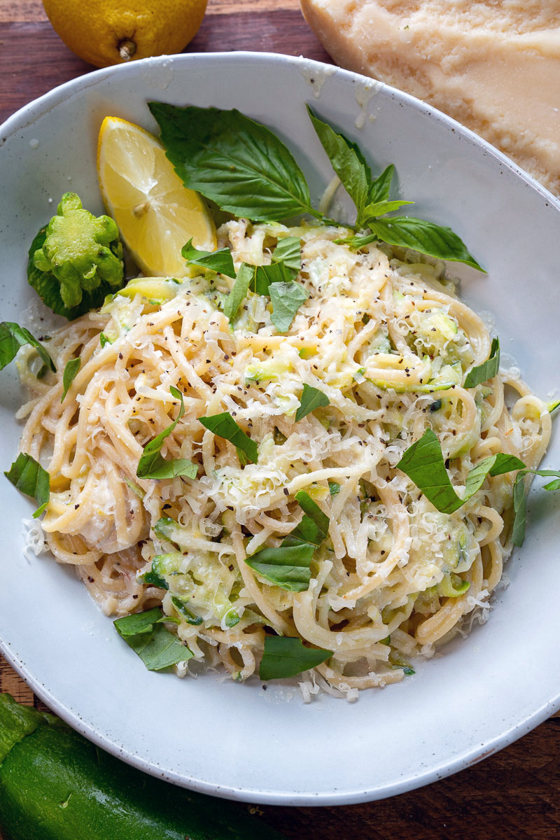 Lemon Ricotta Zucchini Pasta Lemon Ricotta Zucchini Pasta